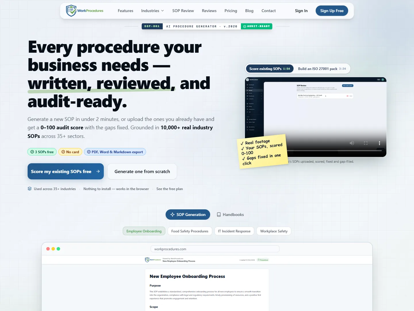 WorkProcedures — www.workprocedures.com